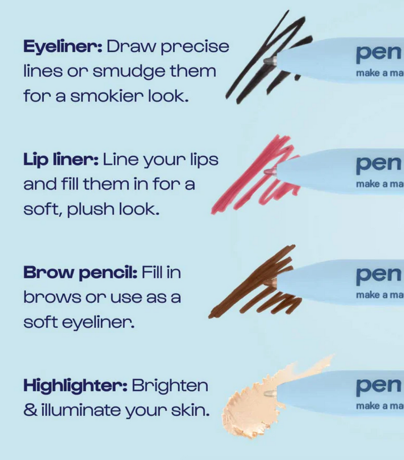 4-in-1 Makeup Pen, Make A Mauve (Light To Medium)