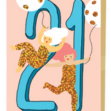 Age 21 Card