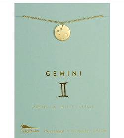 Zodiac Necklace, Gemini