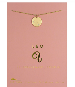 Zodiac Necklace, Leo