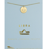 Zodiac Necklace, Libra