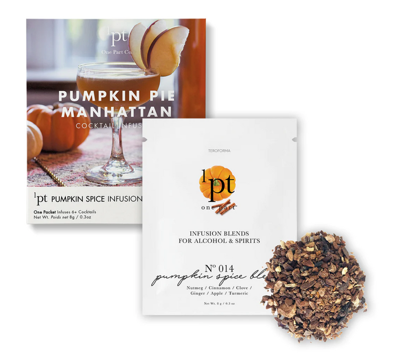 Pumpkin Pie Manhattan Cocktail Infusion