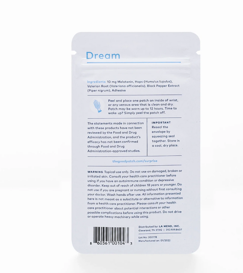 Dream Patch (Set of 4)