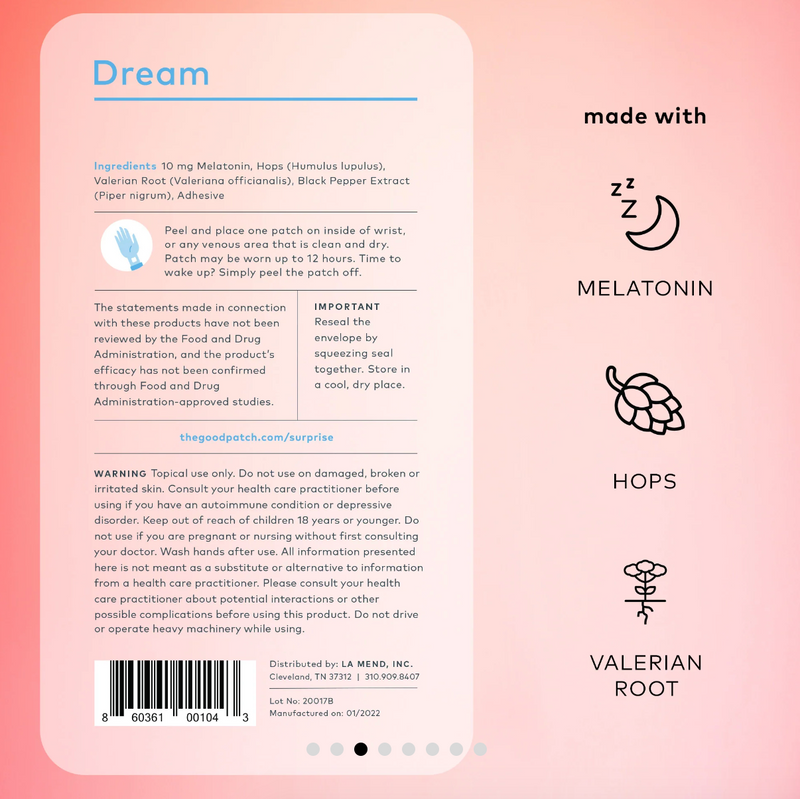 Dream Patch (Set of 4)
