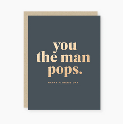 You The Man Pops Card