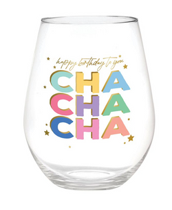 Cha Cha Cha Jumbo Wine Glass