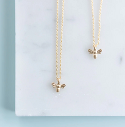 Mama & Me Bee Necklace Set