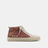 Riley Sneaker, Rose Gold Glitter