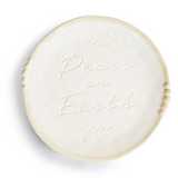 Peace on Earth Ceramic Round Plate