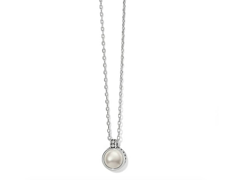 Pebble Dot Pearl Short Necklace