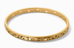 Contempo Slim Bangle, Gold