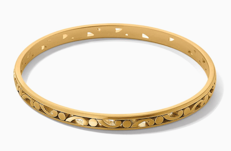 Contempo Slim Bangle, Gold