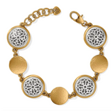 Ferrara Two Tone Luce Link Bracelet