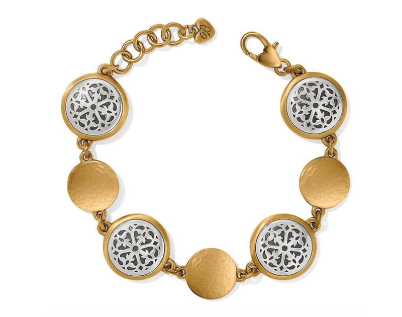 Ferrara Two Tone Luce Link Bracelet