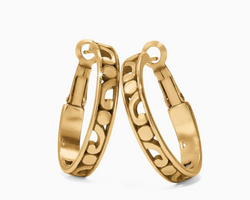 Contempo Small Hoop, Gold