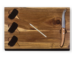Delio Cheese Board, Acacia Wood