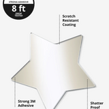 Star Mirror Phone Decal