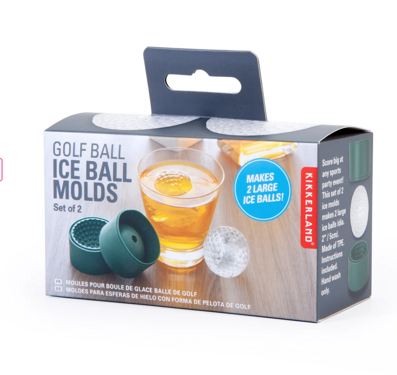 Golf Ball Ice Molds