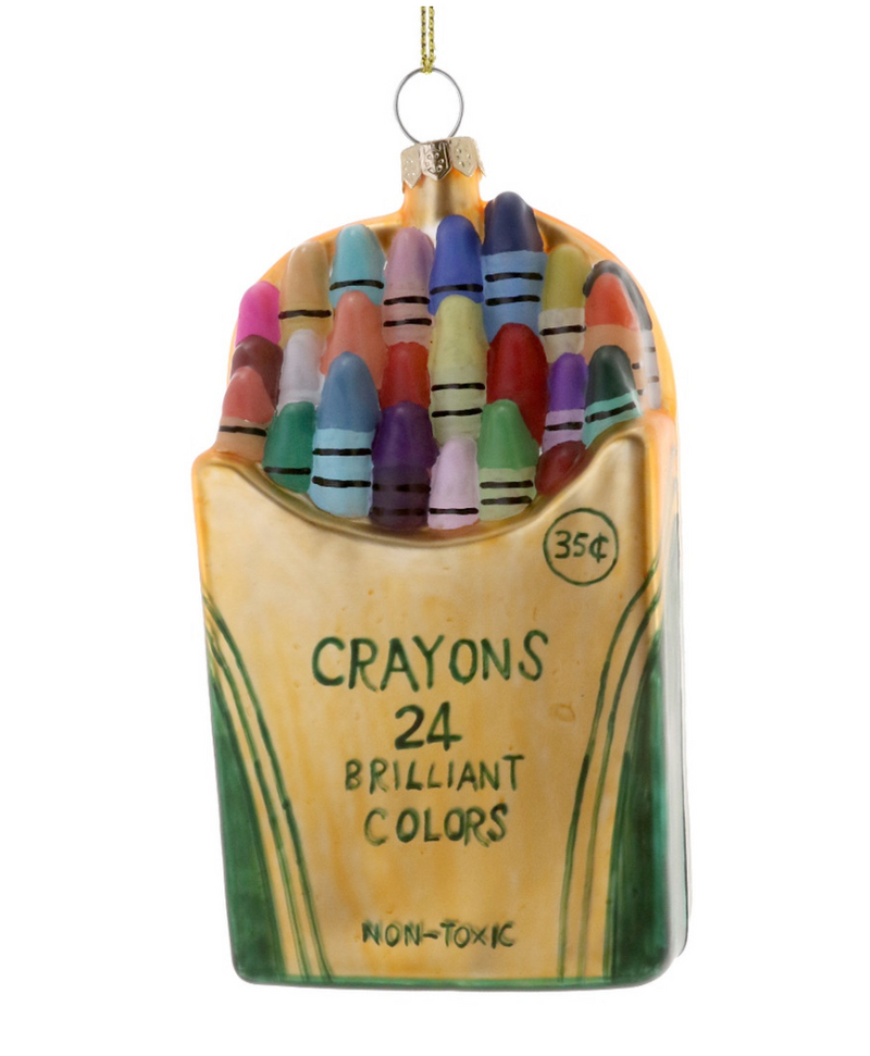 Crayon Box Ornament