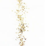 6 ft Gold Jingle Garland