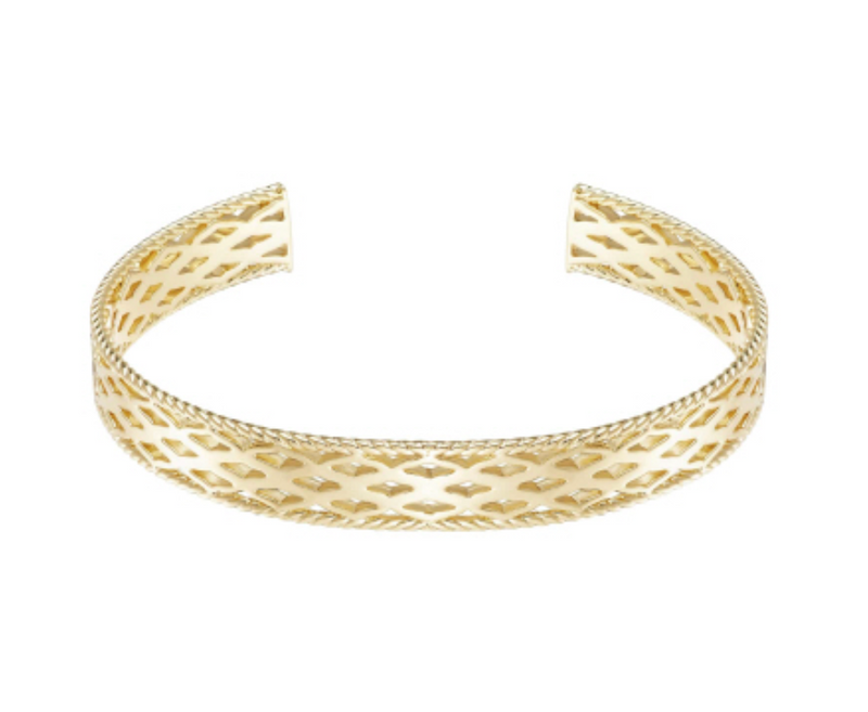 Graceful Mini Cuff Bracelet, Gold