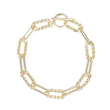 She's Spicy Chain Link Bracelet, Gold
