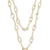 She's Spicy Chain Link Necklace, Gold