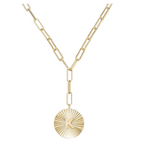 She's Spicy Lariat Initial Necklace