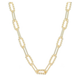 She's Spicy Mini Chain Link Necklace, Gold