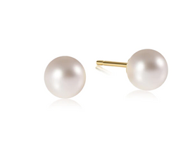 Classic 10mm Ball Stud, Pearl
