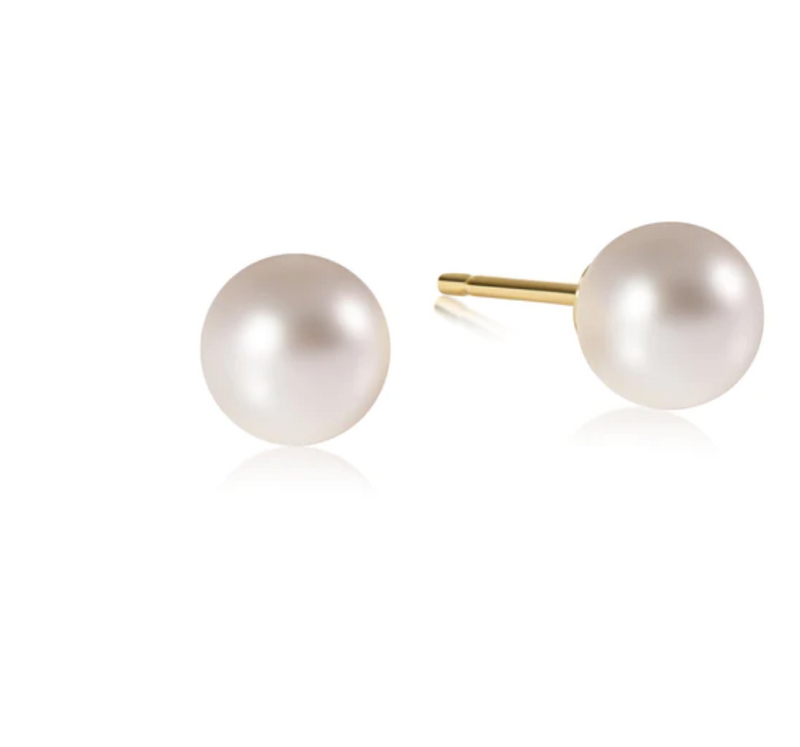 Classic 10mm Ball Stud, Pearl