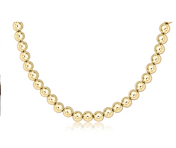 15" Choker Classic Gold 7mm Bead