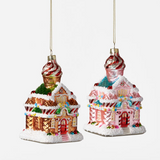 Home Sweet Home Glass Ornament