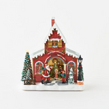 Animated Christmas House