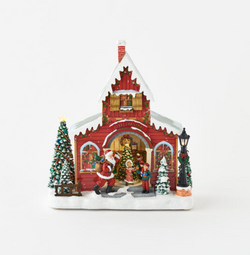 Animated Christmas House