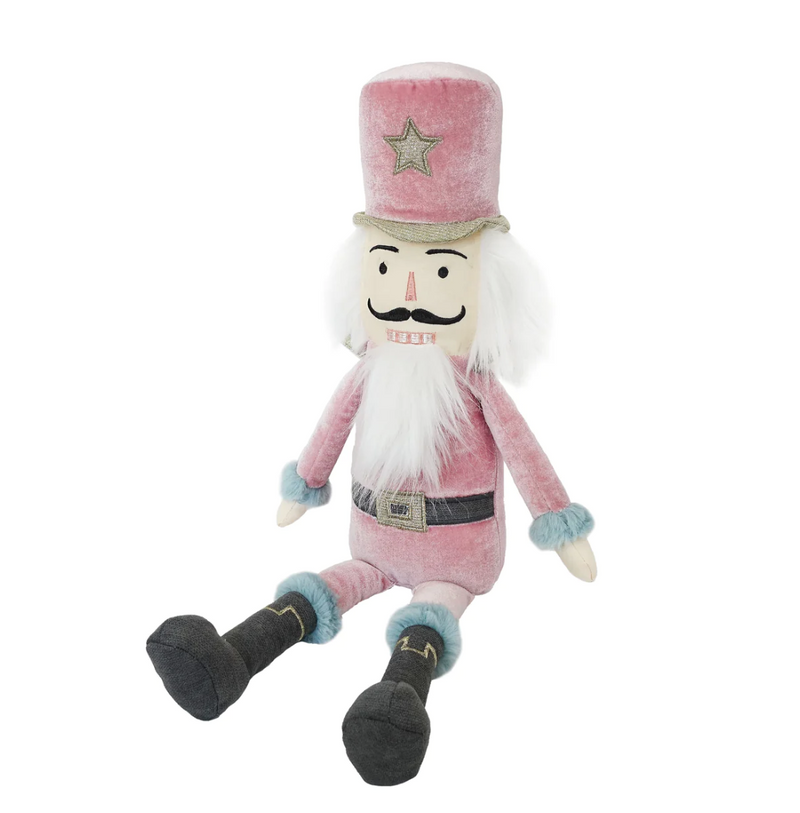 Pink Plush Nutcracker