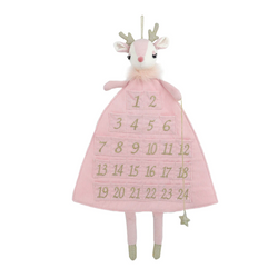 Pink Reindeer Advent Calendar