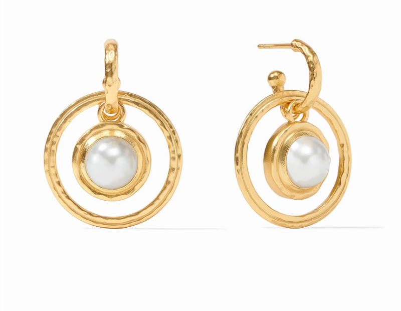 Astor 6-in-1 Charm Earring, Pearl