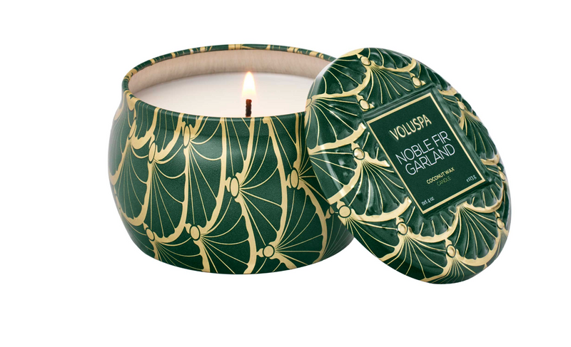 Noble Fir Garland Mini Tin