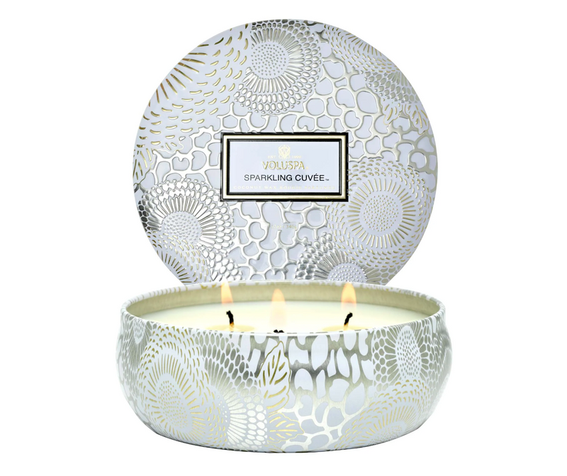 Sparkling Cuvee 3 Wick Tin