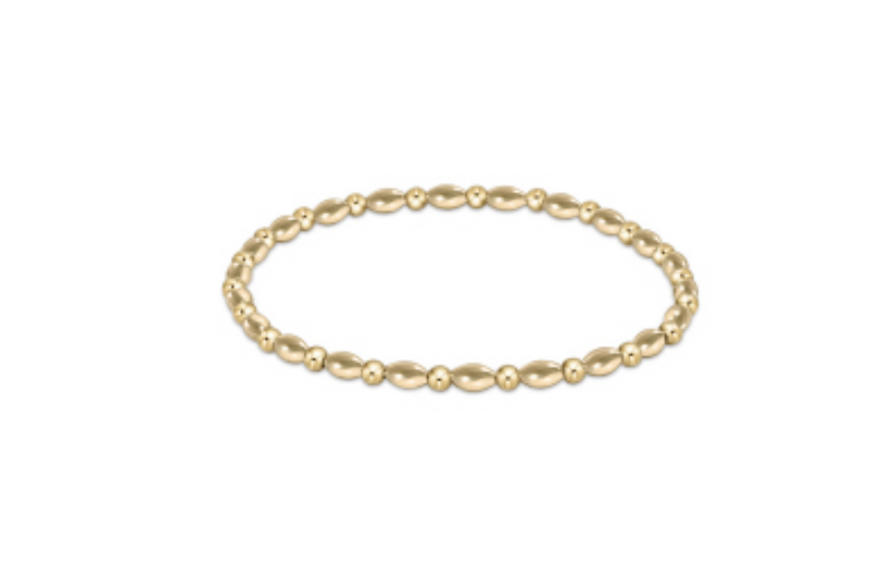 Harmony Grateful Pattern 2.5mm Bead Bracelet