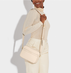 Cleo Crossbody Bag, Eggshell