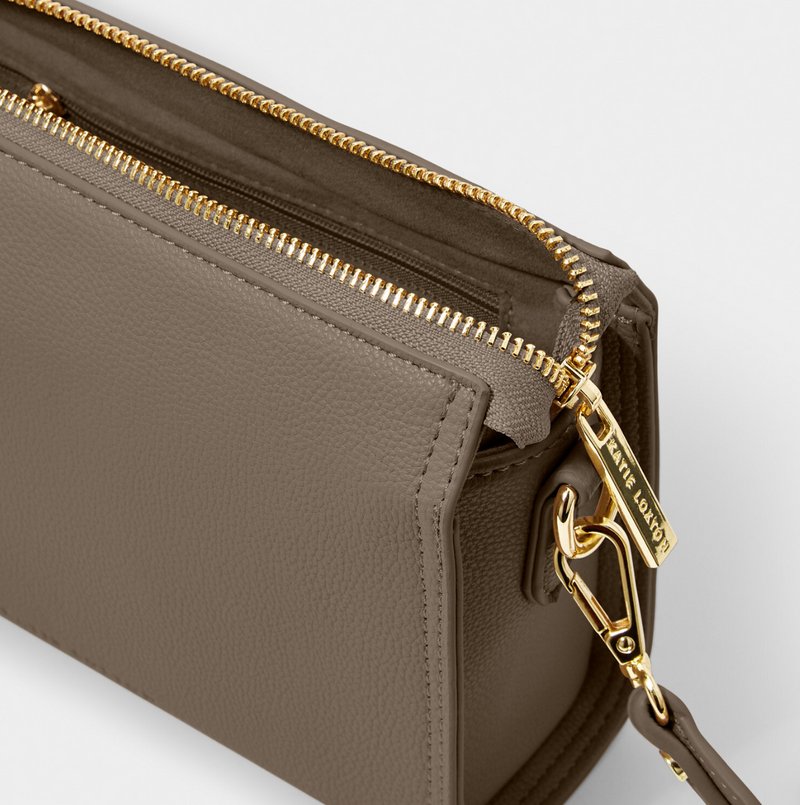 Zana Crossbody Bag, Mink