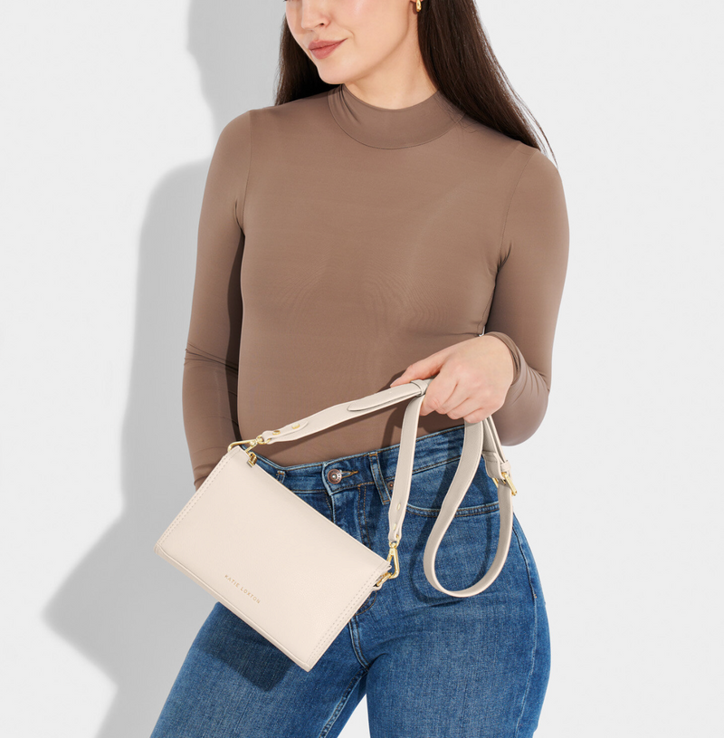 Zana Crossbody Bag, Eggshell