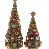 Midcentury Glitter Tree, Gold