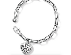 Contempo Heart Link Bracelet