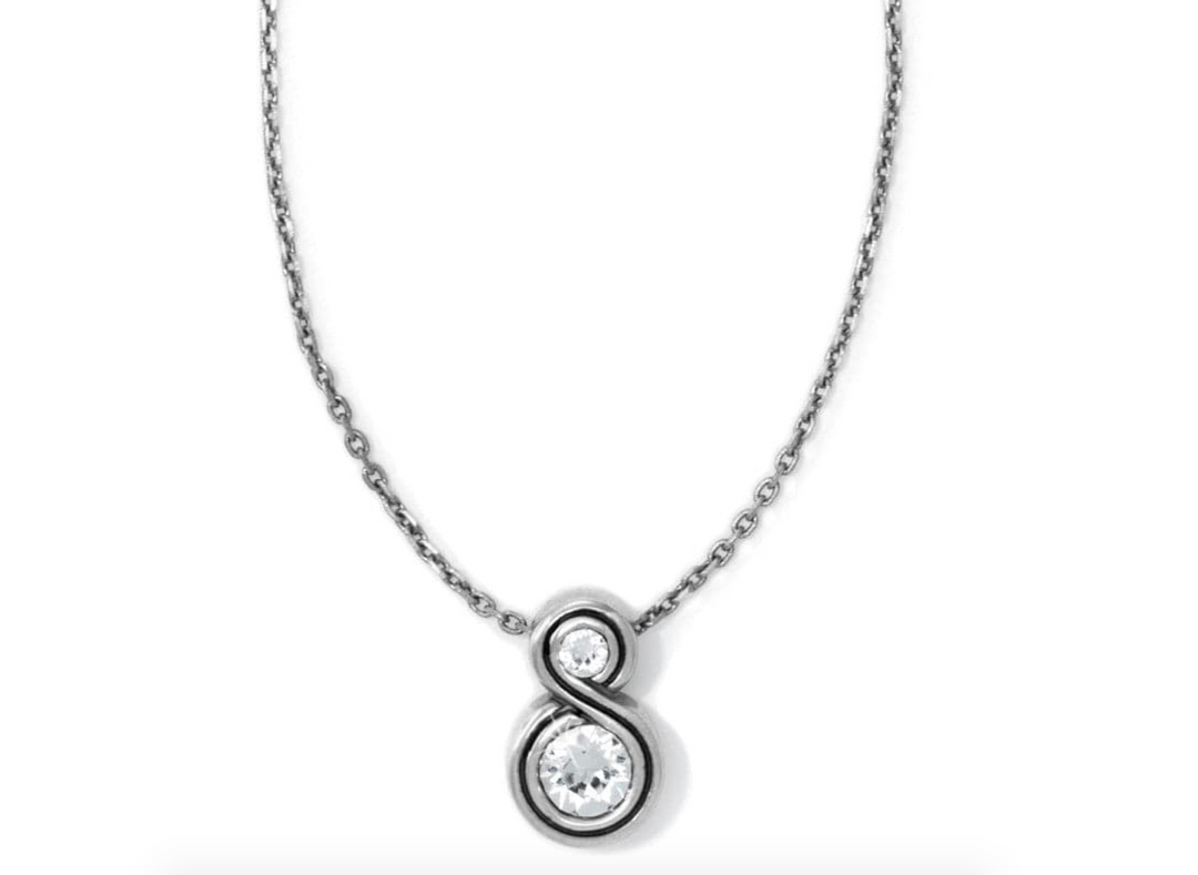 Infinity Sparkle Petite Necklace