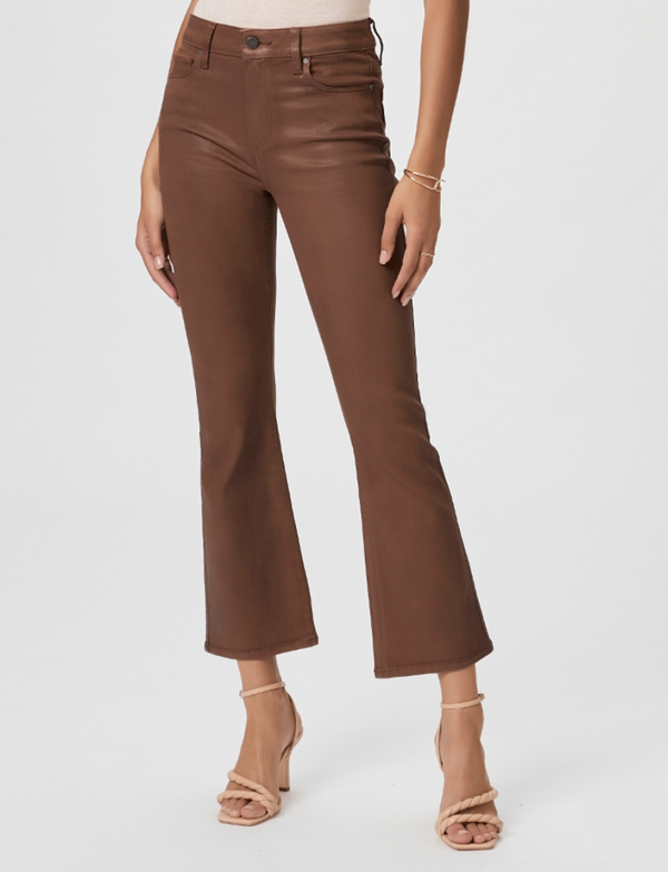 Claudine Pant, Cognac Luxe Coating