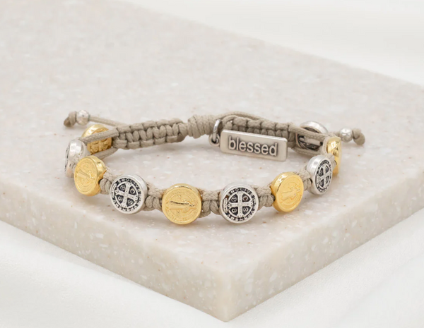 Benedictine Blessing Bracelet - Mixed Medals
