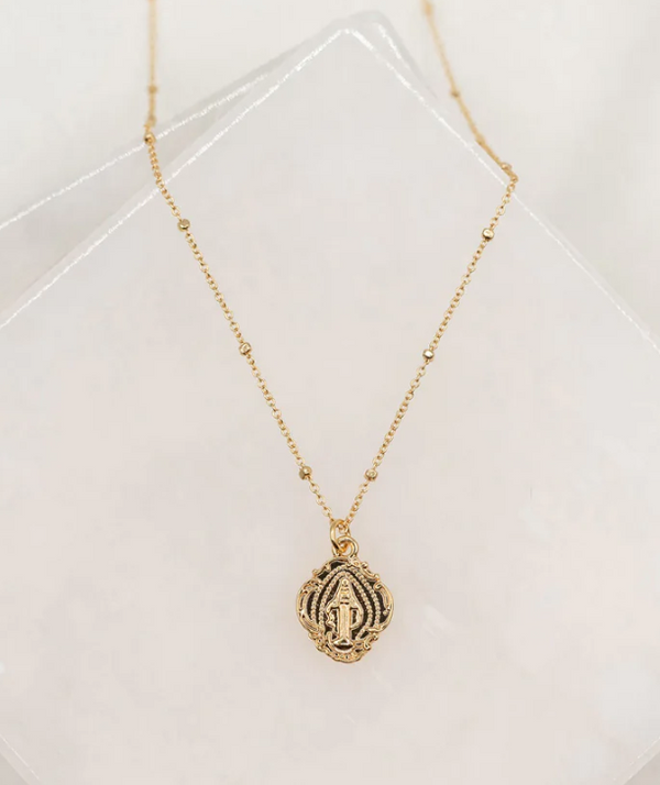 Miraculous Petite Necklace, Gold